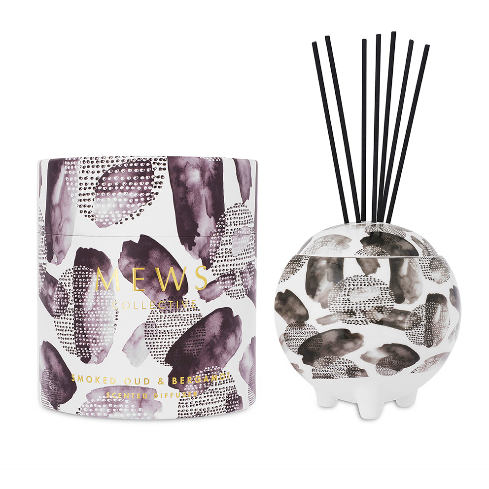 Mews Collective Smoked Oud & Bergamot Scented Diffuser 350ml