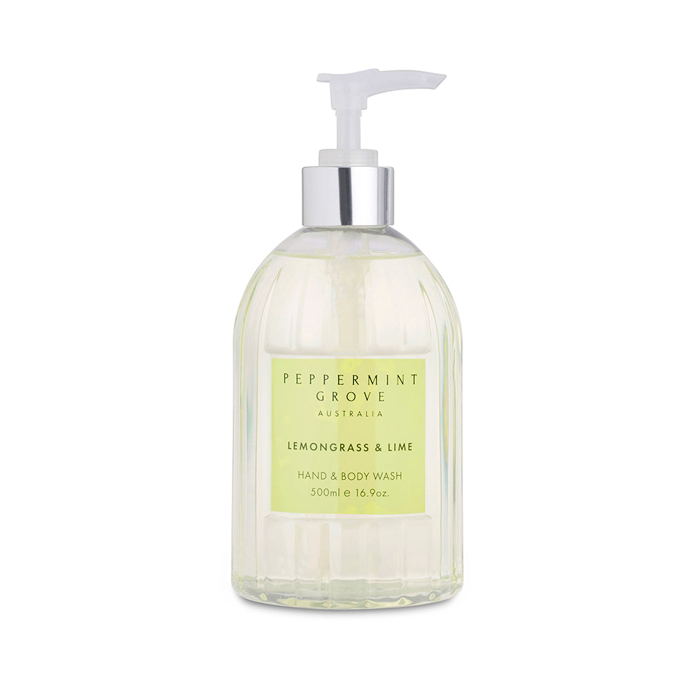 Peppermint Grove Lemongrass & Lime Hand & Body Wash 500ml
