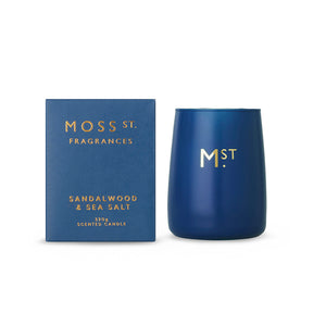 Moss St. Sandalwood & Sea Salt Scented Soy Candle 320g