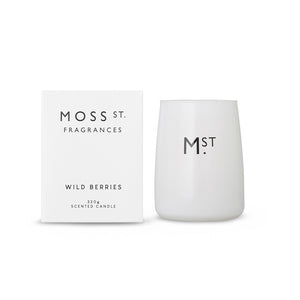 Moss St. Wild Berries Scented Soy Candle 320g