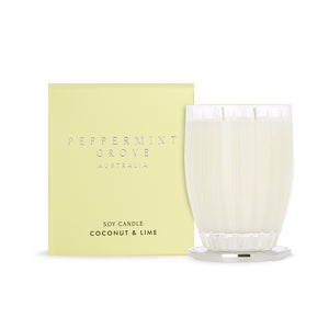 Peppermint Grove Coconut & Lime Soy Candle 350g