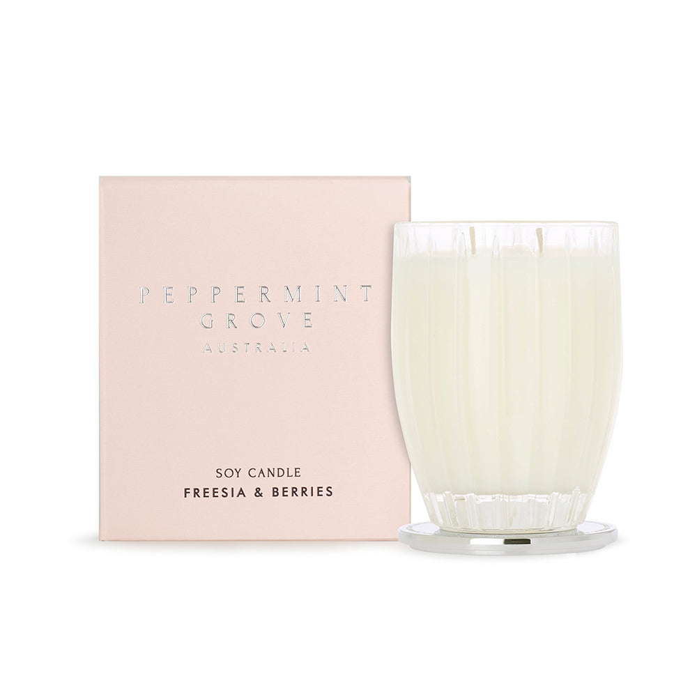 Peppermint Grove Freesia & Berries Soy Candle 350g