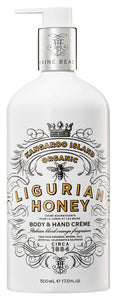 Maine Beach Ligurian Honey Hand & Body Creme 500ml