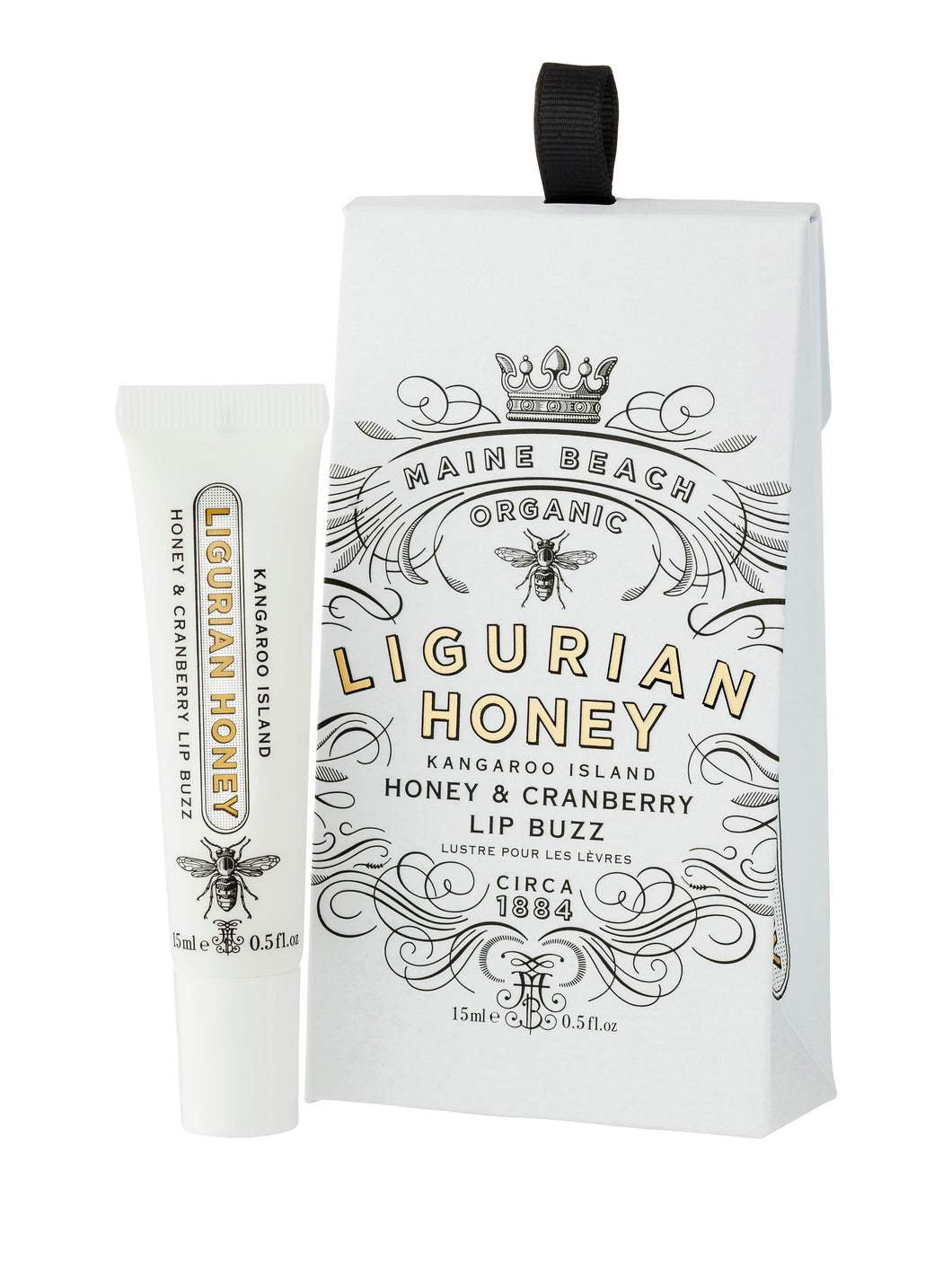 Maine Beach Ligurian Honey Lip Lustre 15ml