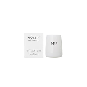 Moss St. Coconut & Lime Scented Soy Candle 80g