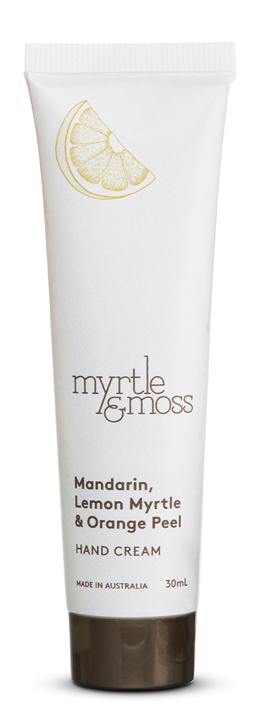 Myrtle & Moss Mandarin, Lemon Myrtle & Orange Peel Hand Cream 30ml