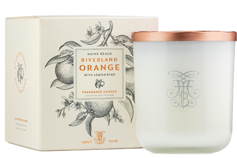 Maine Beach Riverland Orange Fragrance Candle 380g