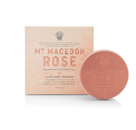 Maine Beach Mt Macedon Rose Luxe Body Mousse 150ml