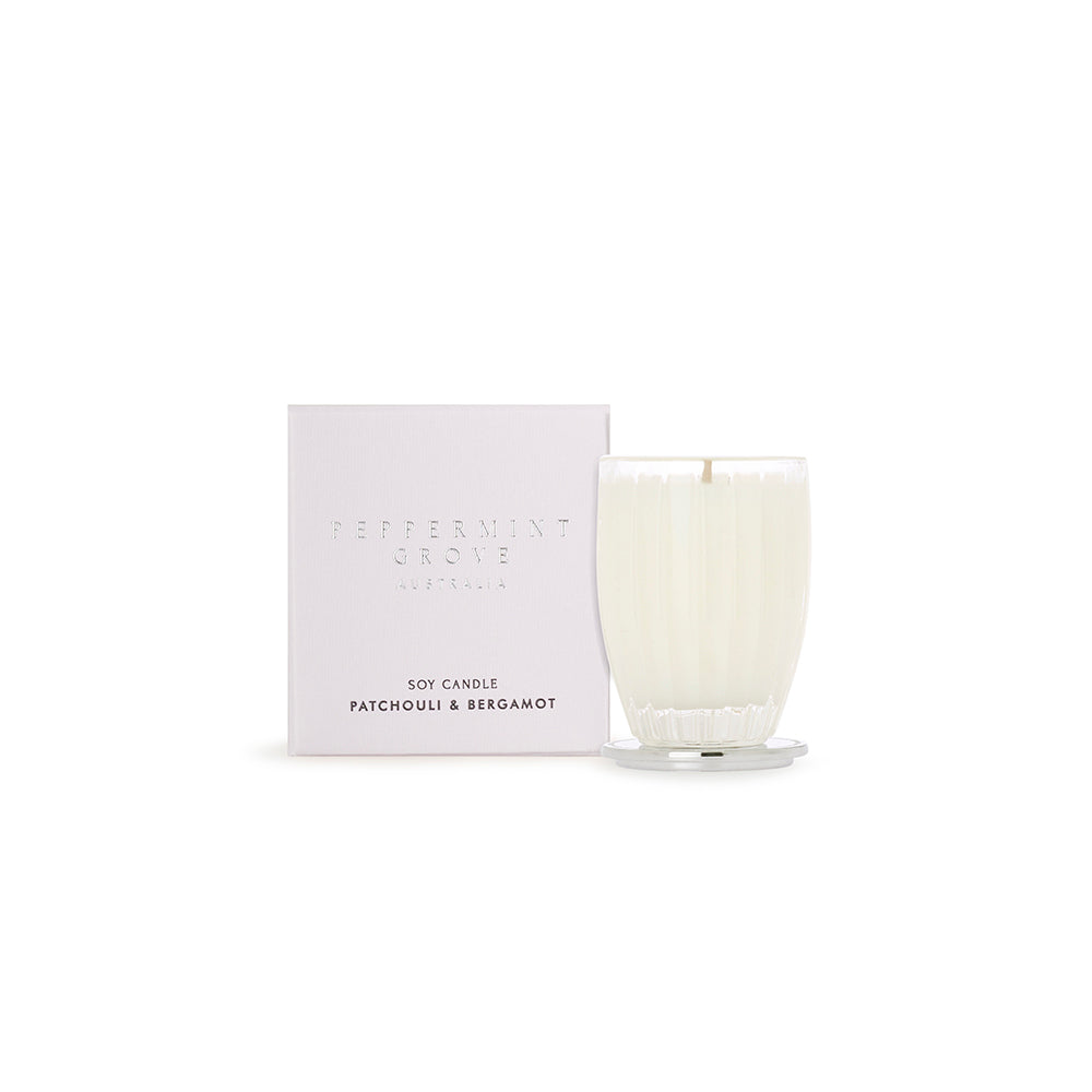 Peppermint Grove Patchouli & Bergamot Soy Candle 60g