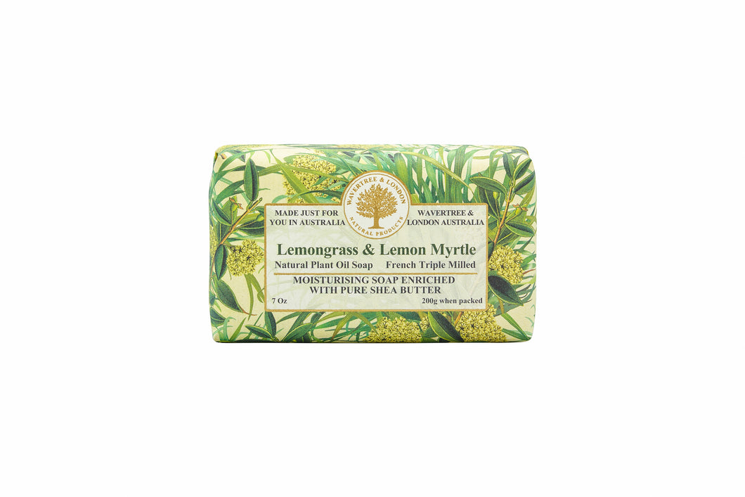 Wavertree & London Lemongrass & Lemon Myrtle Soap 200g