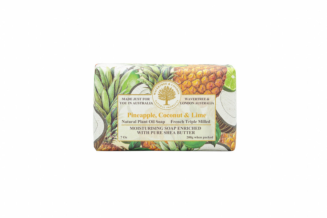 Wavertree & London Pineapple Coconut & Lime Soap 200g