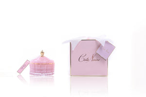 Cote Noire Pink Art Deco Candle