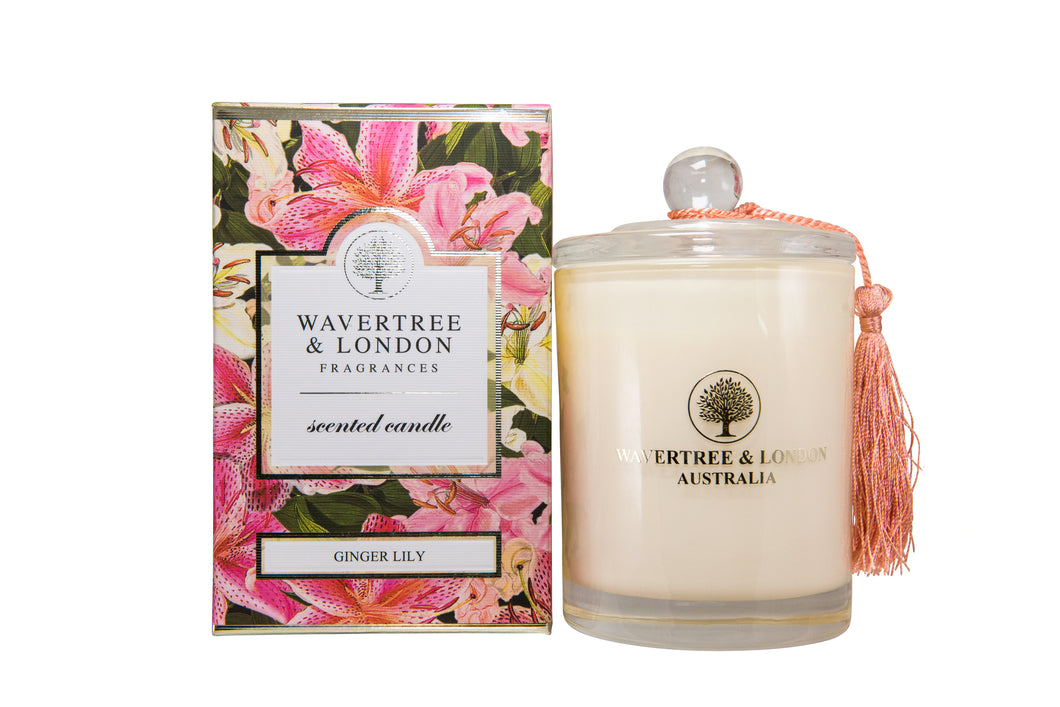 Wavertree & London Ginger Lily Soy Candle 330g